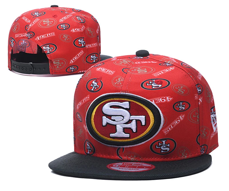 Wholesale 2023 San Francisco New Style Snapback Hat Adjustable 49ers Embroidered Cap N-FL Football