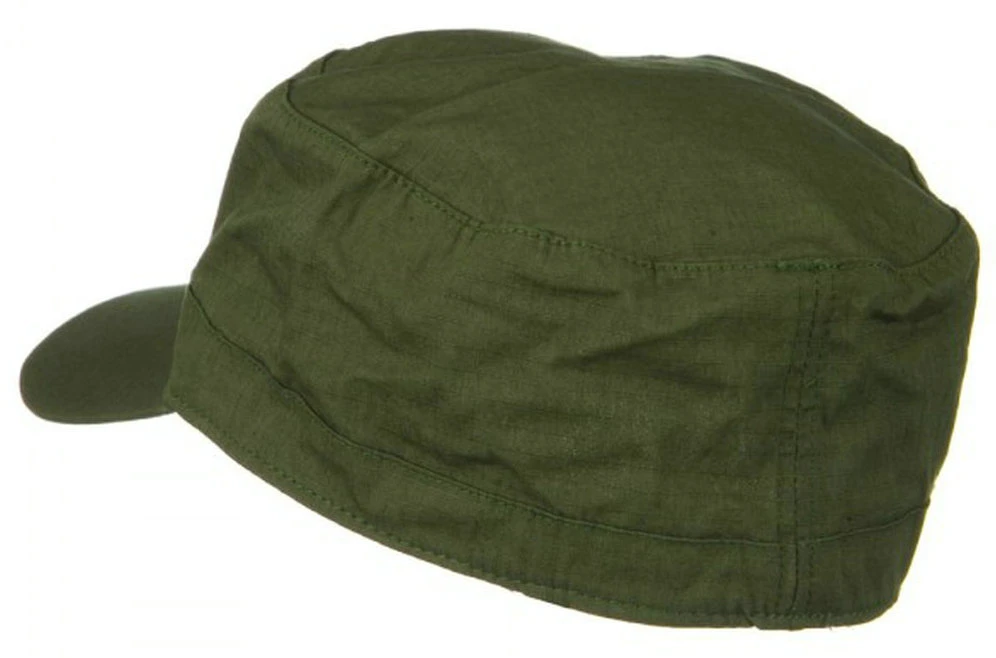 Big Size Fitted Cotton Ripstop Military Army Cap