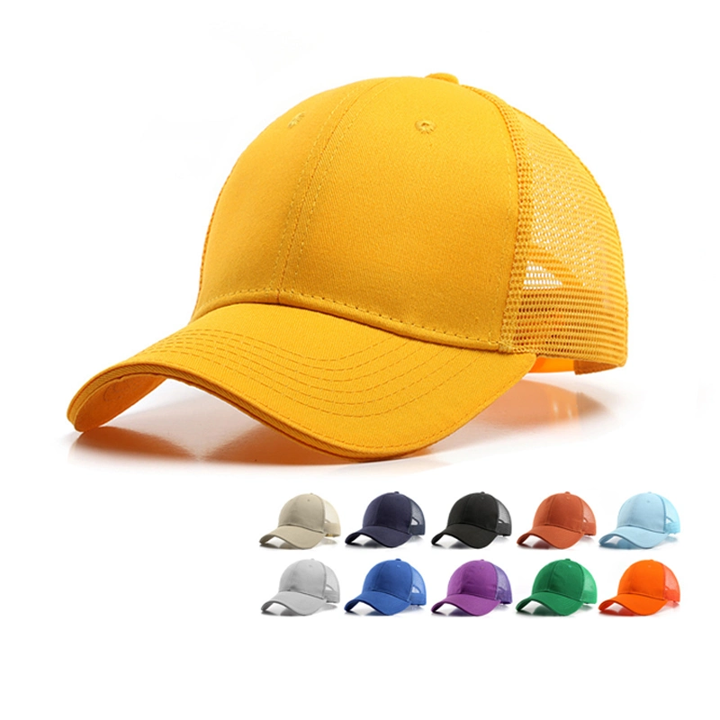 Wholesale Promotion Customize 6 Panel Trucker Snapback Hat/ Mesh Baseball Cap